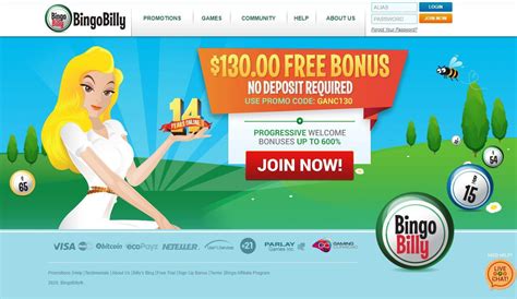 Bingo billy casino codigo promocional